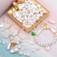 New Fashion ABS Beads Pearls Mixed Shape Round Jewelry Making White DIY Imitation Garment 5/10/20PCS