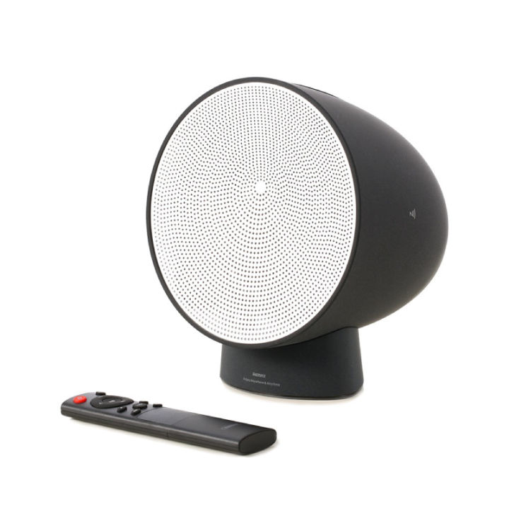 remax-speaker-bluetooth-rb-h9-ลําโพงบลูทูธ-ดีไซน์สวย-ควบคุมการเล่นเพลง-และปรับระดับเสียงได้จากรีโมทคอนโทรลหรือตัวลำโพงได้-สินค้ารับประกัน-1-ปี