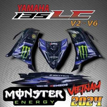 Kit Adesivi Kawasaki MotoGP 2008 Monster Energy