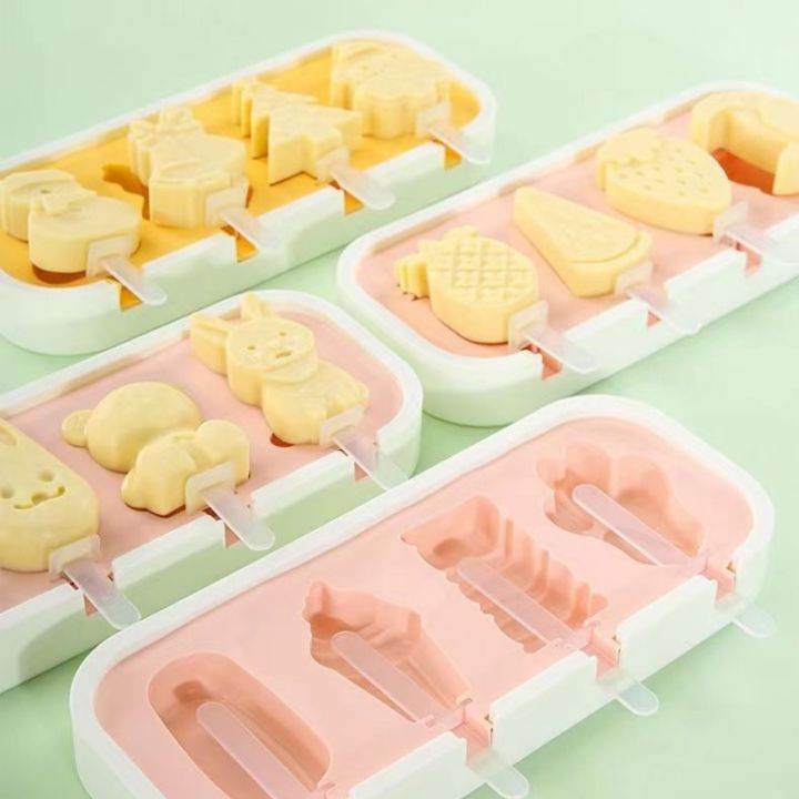 hot-cw-silicone-mold-popsicle-siamese-molds-with-lid-homemade-cartoon-tools