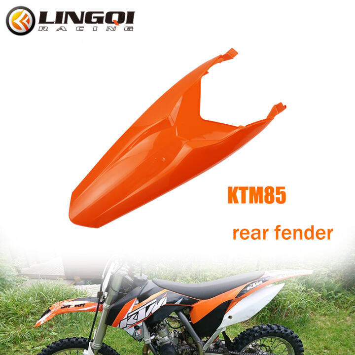 Green Plastic Rear Tail Mud Guard Fender KLX110 Style PIT PRO Trail Di - Foto 6