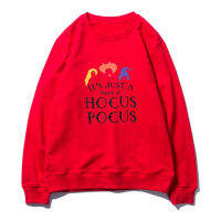 Hocus Pocusผู้ชายผู้หญิงแขนยาวเสื้อกันหนาวคอกลม2020ใหม่การพิมพ์จดหมายฮาโลวีนเด็กหญิงวัยรุ่นนักเรียนเสื้อผ้าใส่ลำลองสำหรับฤดูใบไม้ร่วงฤดูหนาวเสื้อพูลโอเวอร์กีฬาTops