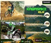 ผ้าเบรคหน้าKawasaki KLX,D-Tracker