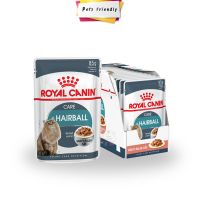 [ลด50%] [ส่งฟรี] ด่วน!! [Gravy-85g-12 ซอง] Royal Canin Hairball Care อาหารเปียก สำหรับแมวโตอายุ 1 ปีขึ้นไป ที่มีปัญหาก้อนขน