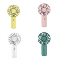 Portable Fan Mini Handheld Fan With Battery USB Fan 3 Speed USB Cable Powered for Travel Office Room Household U1JE