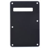 Pickguard Tremolo Cavity Cover Backplate Back Plate 3Ply for Strat Modern Style Electric Guitar