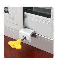 Window Lock Security Key Sliding Doors Restrictor Child Safety Anti-theft Door Stopper Household Improvement Hardware