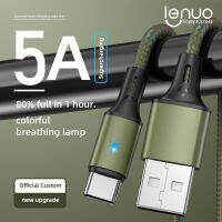 Lenuo 1เมตรประเภท C ถึงสาย Usb 100W ที่ชาร์จมีช่องเสียบยูเอสบีอย่างรวดเร็ว C ไปยังไมโคร USB พร้อมสาย iPhone ให้แสงสว่าง