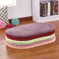 【CC】▧  Non-slip Memory Foam Rug Ellipse Absorption Toilet Floor Doorway Thick Shower Bedroom