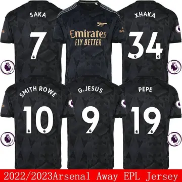 Adidas Arsenal Away Authentic Shirt 2022-2023 with Martinelli 11 Printing