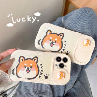 รูปแบบลูกบาศก์ชิบะอินุการ์ตูนน่ารักแฟชั่นสำหรับ IPhone 15 14 13 11 Pro Max สำหรับเคสโทรศัพท์เป็นคู่ความคิดสร้างสรรค์