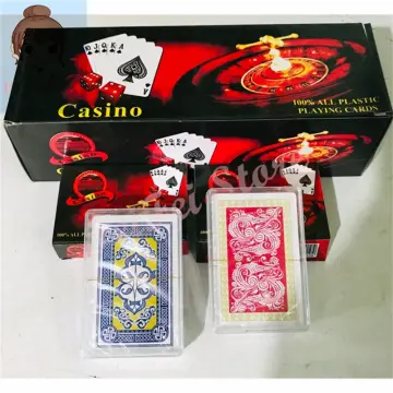 Case Of 144 Decks Used Casino Playing Cards