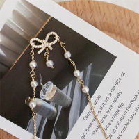 Fashion Women Bow Pearls Charm celet High Quality Crystal Thin Chain celet Fashion Jewelry Hello Girl Jewelry