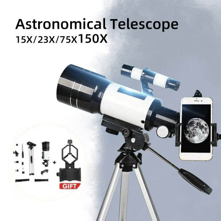 F70076 Large Aperture Reflective Astronomical Telescope 350 times Ultra