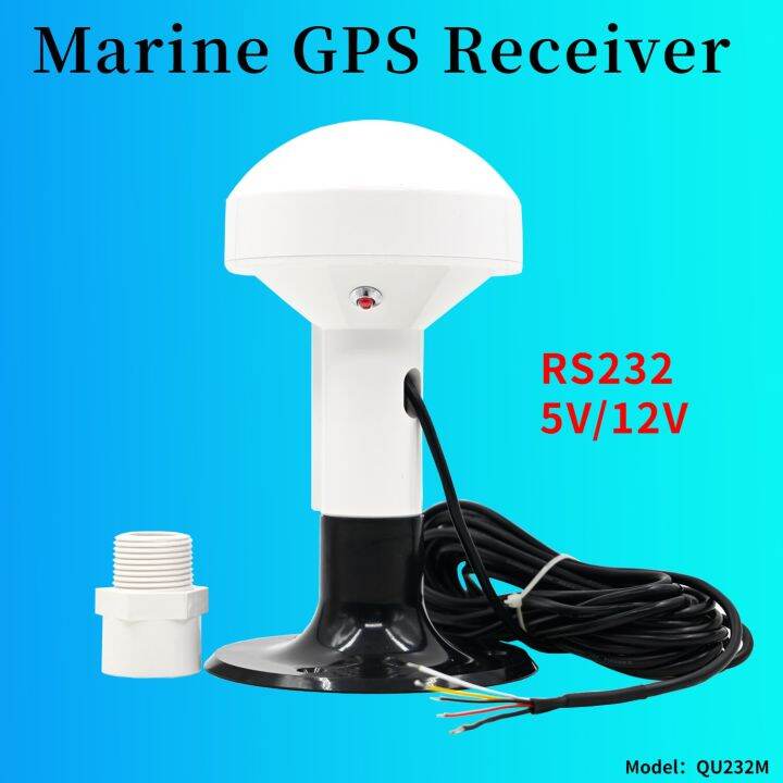 Marine GPS RS232 GPS Antenna External Boat Ship Marine Radio VHF GPS