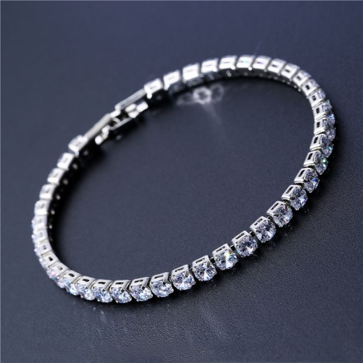 4mm-cubic-zirconia-green-tennis-bracelet-chain-bracelets-for-women-men-gold-silver-color-hand-chain-cz-chain-homme-jewelry-headbands
