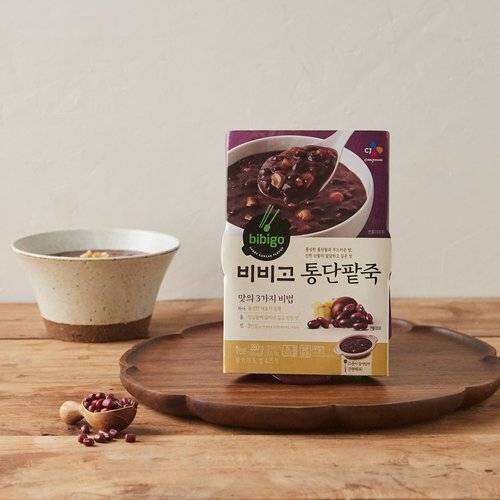 ข้าวต้มถั่วแดงเกาหลี-cj-bibigo-sweet-red-bean-porridge-280g