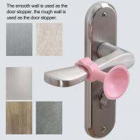 4 Pcs Phone Holder Silicone Hang Glasses Quick Rebound Silent Door Handle Covers Anti-Collision Door Stoppers for Home Decorative Door Stops