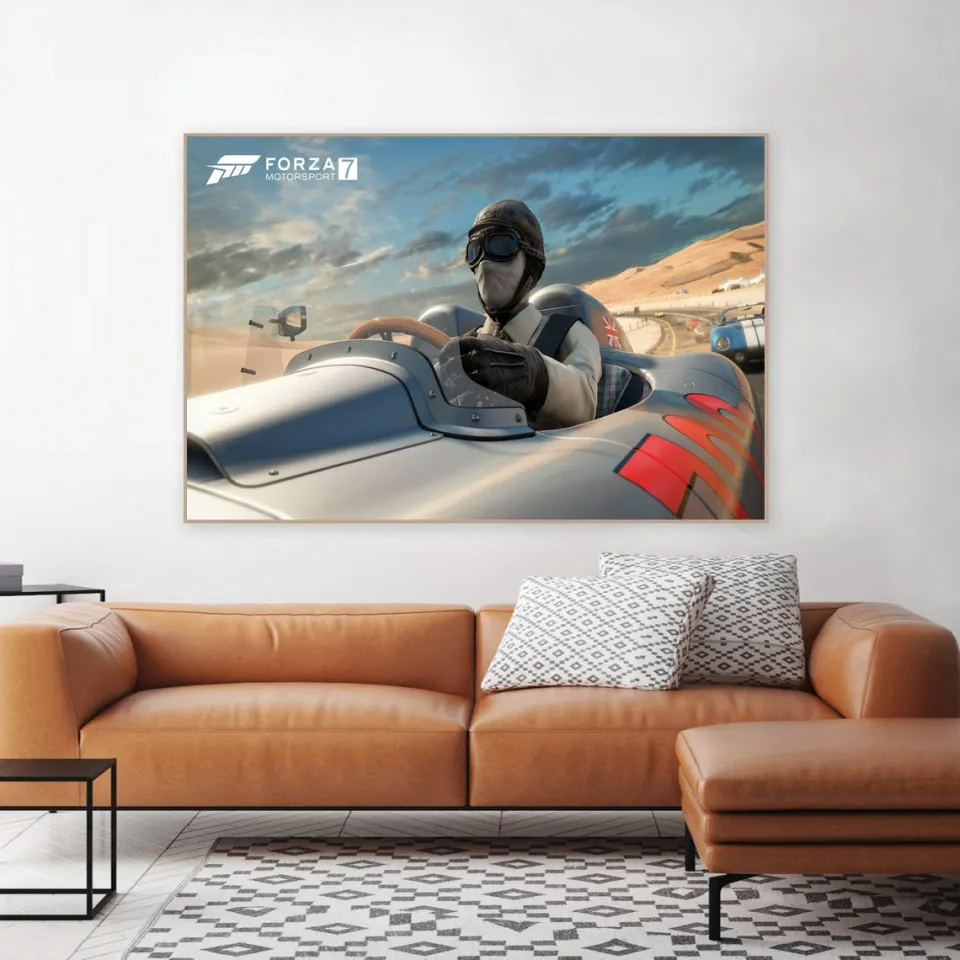 Forza Motorsport Horizon 5 Video Game Poster PC,PS4,Exclusive Role-playing  RPG Game Canvas Custom Poster Alternative Artwork
