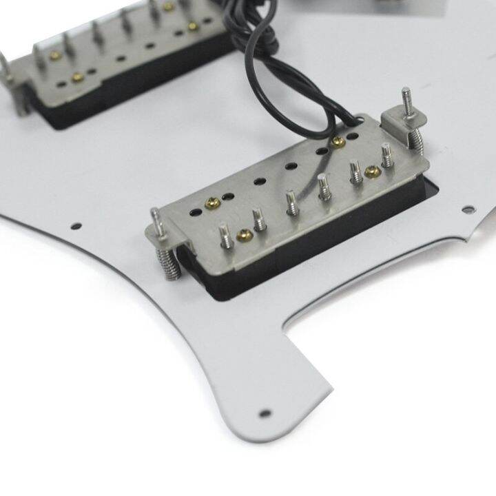 alnico-5-prewired-strat-pickguard-coil-splitting-pickguard-hh-loaded-pickguard-with-humbucker-pickups-set-multi-colour