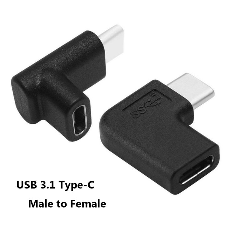 90-degree-right-angle-usb-3-1-type-c-male-to-female-converter-usb-c-adapter-for-smart-phone-portable-connector
