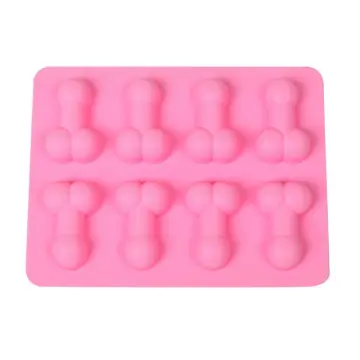 Sexy penis cake mold dick ice cube tray Silicone Mold Soap Candle