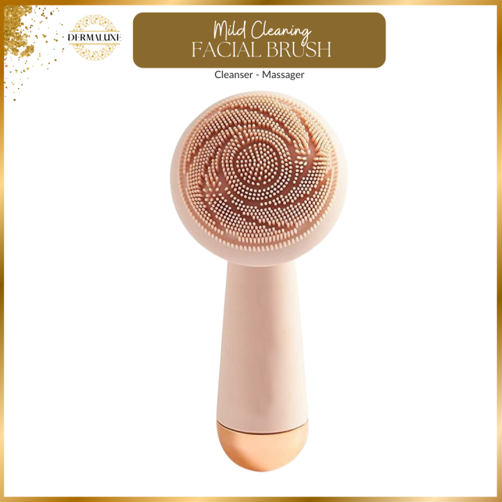 Ultrasonic Facial Pore Cleansing Brush and Massager Micro Soft Silicone
