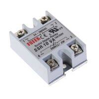 รีเลย์สถานะของแข็ง Ssr Ssr-10va 10a Relais Regulator 24-380vac เอาท์พุต10va เฟสเดียวโซลิดสเตทรีเลย์