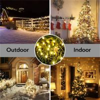 ZZOOI OSIDEN LED Solar String Light Waterproof 8Mode 12/22M Fairy Lamp Garland For Outdoor Garden Wedding Christmas Holiday Decoration