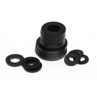 20/50/100pcs Black White Nylon Flat Washers M2 M2.5 M3 M4 M5 M6 M8 M10 M12 Plane Spacer Insulation Ring Gasket For Screw Bolt Nails  Screws Fasteners