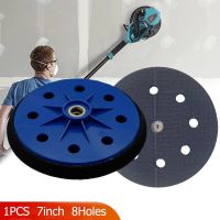 7In 180MM 8 Holes Wall Polishing Block Pad Sanding Grinding Disc Sandpaper Sanding Pad For Drywall Sander Cleaning Tools