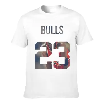 Michael Jordan 23 Chicago Bulls T-shirt NBA Jersey GOAT Air 
