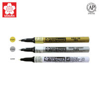 SAKURA (ซากุระ) ปากกา PEN TOUCH ปากกา PAINT MARKER ปากกาน้ำมัน ปากกาเขียนยาง ปากกาเพ็นท์รองเท้า น้ำหมึกกันน้ำ หัวเล็ก ขนาด 1.0mm SAKURA (XPMK)