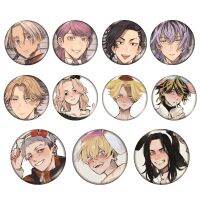 【CC】 Revengers Badges Endure Column Pendant Badge Decoration Pin Jewelry