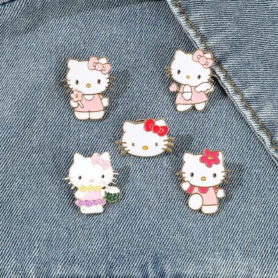Cartoon Brooch Anime Pins for Kawaii Metal Enamel Lapel Badges Accessories Gifts