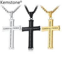 {YOMI Automotive Products} Kemstone คู่รักชายหญิงสี่คนจี้เงิน/ทอง/ดำแบบ Kalung Baja Tahan Karat สุดสร้างสรรค์