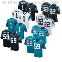 ◐✻ NFL Rugby Hiphop Panthers 1 NEWTON 22 embroidered fan shirt