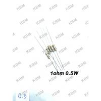 Resistor ตัวต้านทาน 1Ohm 0.25W 0.5W 1W 2W 3W 5W