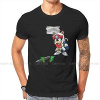 Samurai Anime Ninja Pizza Cats 30S Tshirt Mens Vintage Alternative Clothing Cotton Tshirt