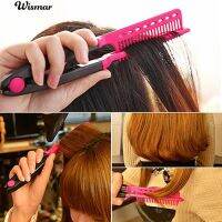 ?GirlsV ชนิด Straightener ผม Comb DIY Salon Hairdressing เครื่องมือจัดแต่งทรงผม