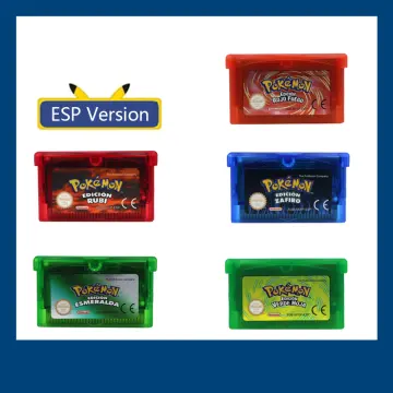 Pokemon Card GBA Game Cartridge 32 Bit Video Game Console