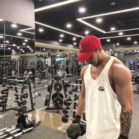 MCPW fitness vest male ins instrument training clothes muscle sleeveless T-shirt brother sports leisure render unlined upper garment