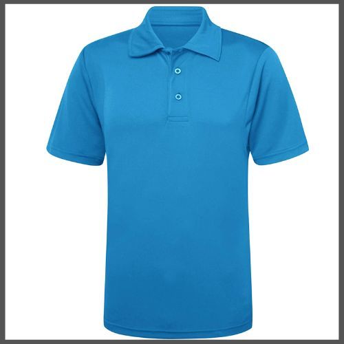 Softex Aqua Marine Polo Shirt And Round Neck Tshirt Plain Unisex Polo 