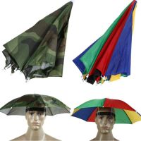 Head Umbrella Anti-Rain Fishing Anti-Sun Umbrella Hat Outdoor Camping Parasol