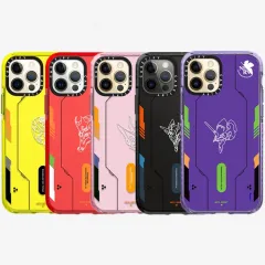 Evangelion CASETIFY NERV SEELE Logo Typography Case For iPhone 14