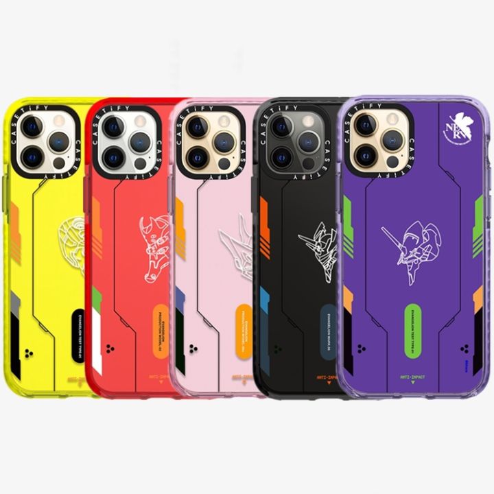 CASETIFY Evangelion Test Type 01 Soft Case For iPhone 14 11 12 13