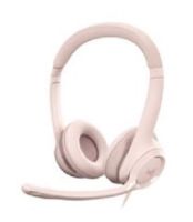 LOGITECH HEADSET H390 USB COMPUTER ROSE (2Y) (OE3-000266)