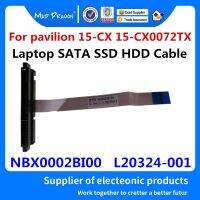 L20324-001 NBX0002BI00สำหรับ HP 15-CX 15-CX0072TX 15-CX0075TX 15-CX0071TX TPN-C133แล็ปท็อป SSD HDD สายเคเบิลพอร์ตฮาร์ดไดรฟ์ SATA