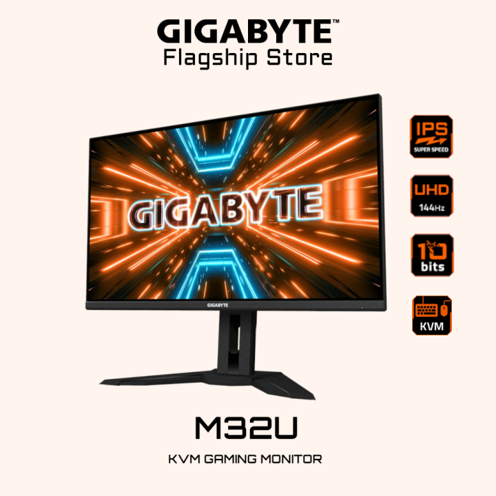 GIGABYTE M32U 31.5型 4k 144hz-