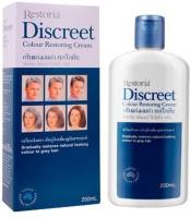 250 ml. Restoria Discreet Colour Restoring Cream ครีมแต่งผมดำ เรสโตเรีย 250 มล. เปลี่ยนสีผมขาวคืนสู่สีผมที่แลดูเป็นธรรมชาติ สินค้าพร้อมส่งฟรี